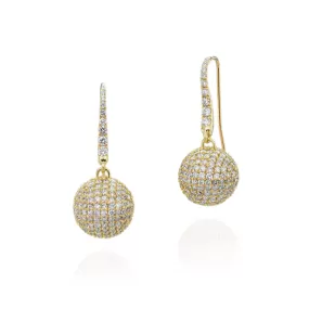 Zora Globe Earrings